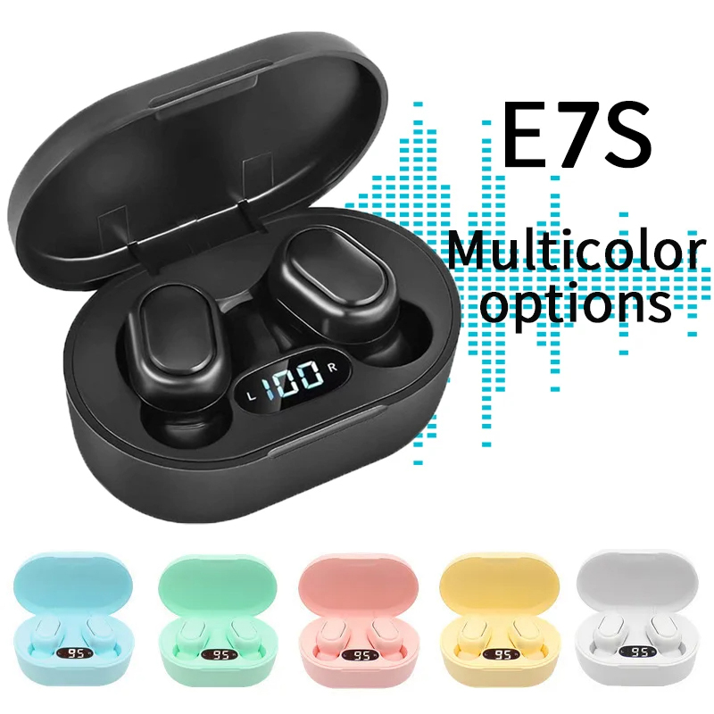 E7S TWS Fone Bluetooth Earphon – обзор и цена Wireless Earbuds Tws