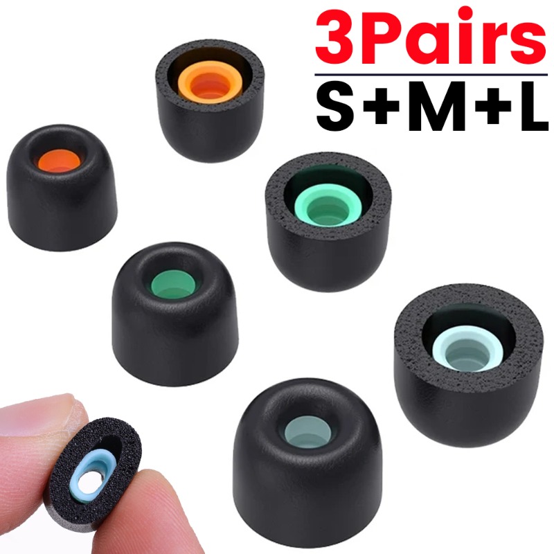 Soft Memory Foam Eartips for S – обзор и цена Earphone Foam Tip