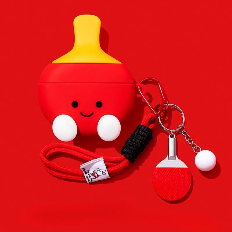 3D Table Tennis Cartoon Cute S – обзор и цена Earbuds Charging Case