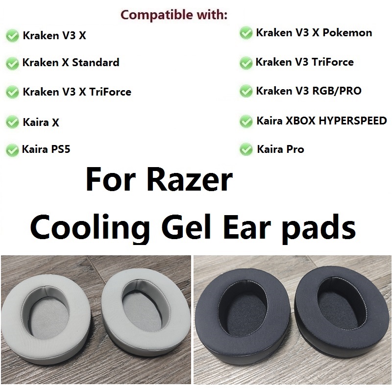 Cooling Gel ear pads For Razer – обзор и цена Gaming Headset Rgb