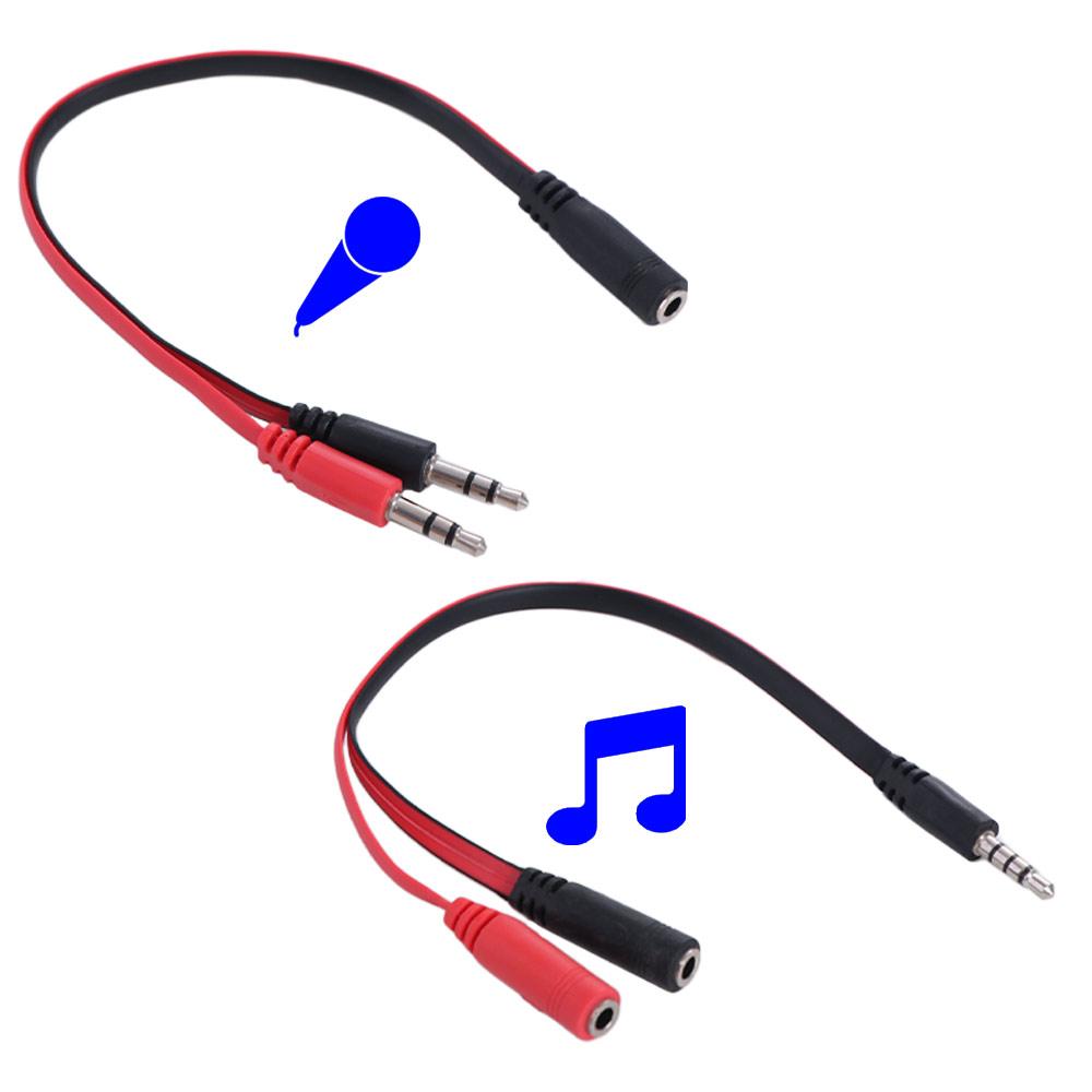 1 Male To 2 Female 3.5 Jack Au – обзор и цена Earphone Splitter Jack