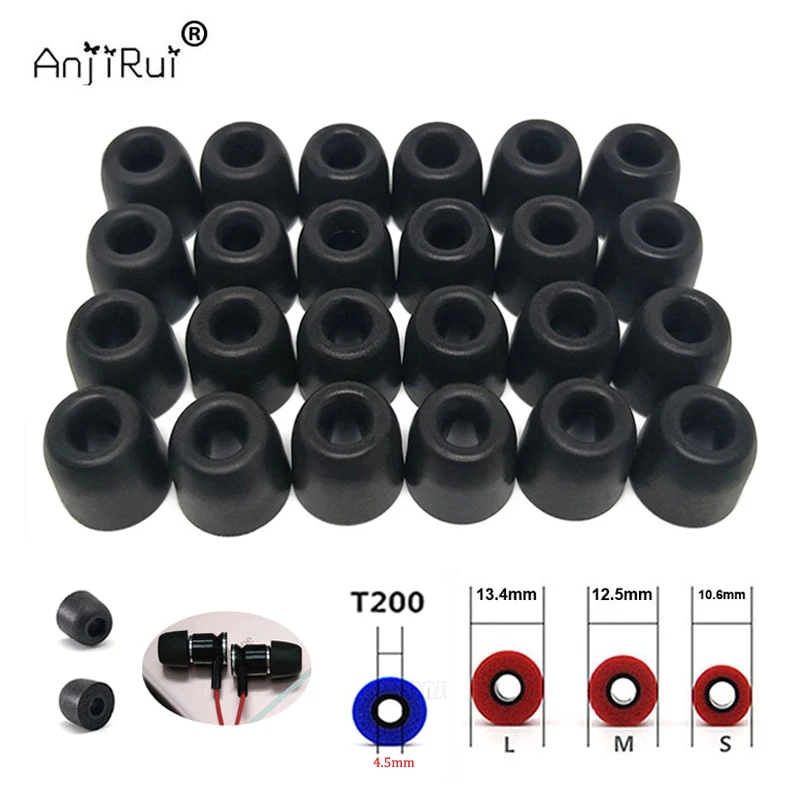 12Pair ANJIRUI Memory Foam Ear – обзор и цена Earphone Foam Tip