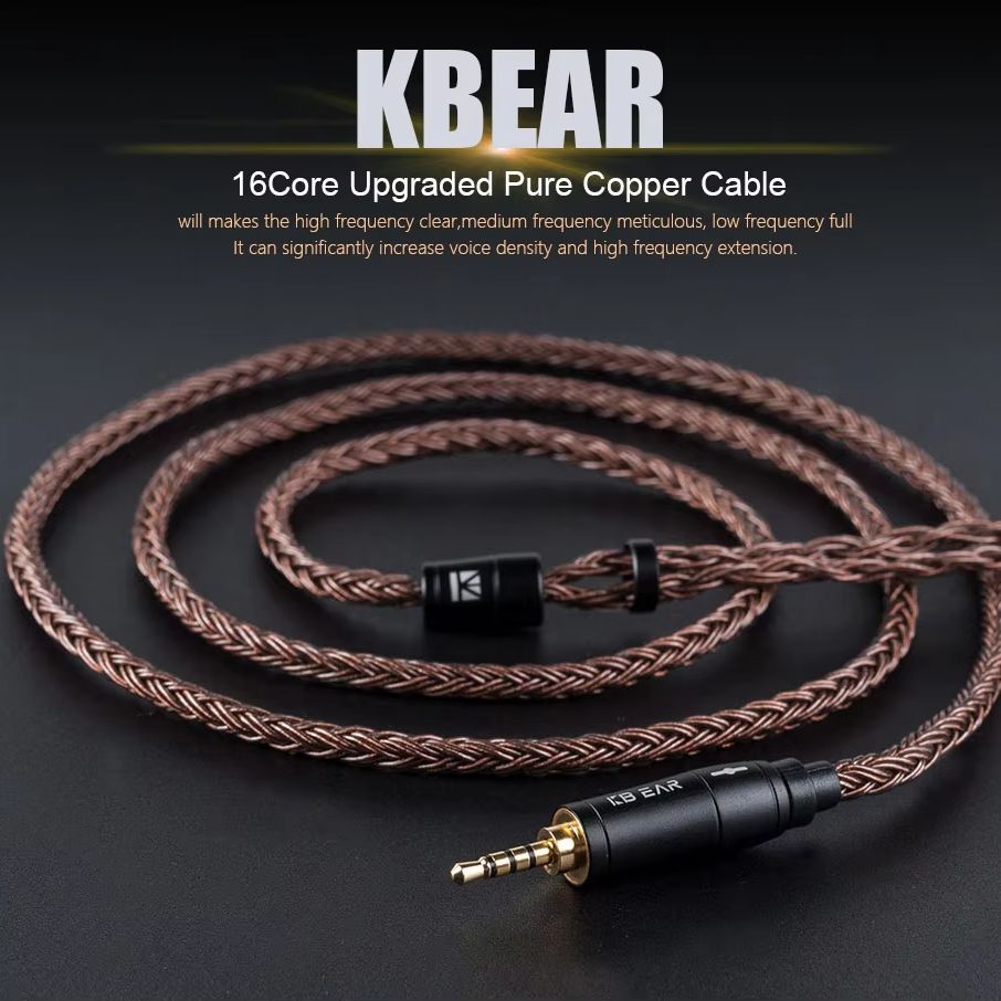 KBEAR 16 core 2-pin IEM headph – обзор и цена In Ear Monitor Iem