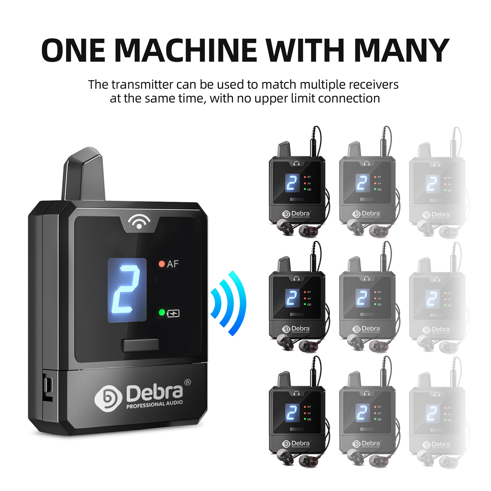 Debra UHF IEM Wireless In-Ear  – обзор и цена In Ear Monitor Iem