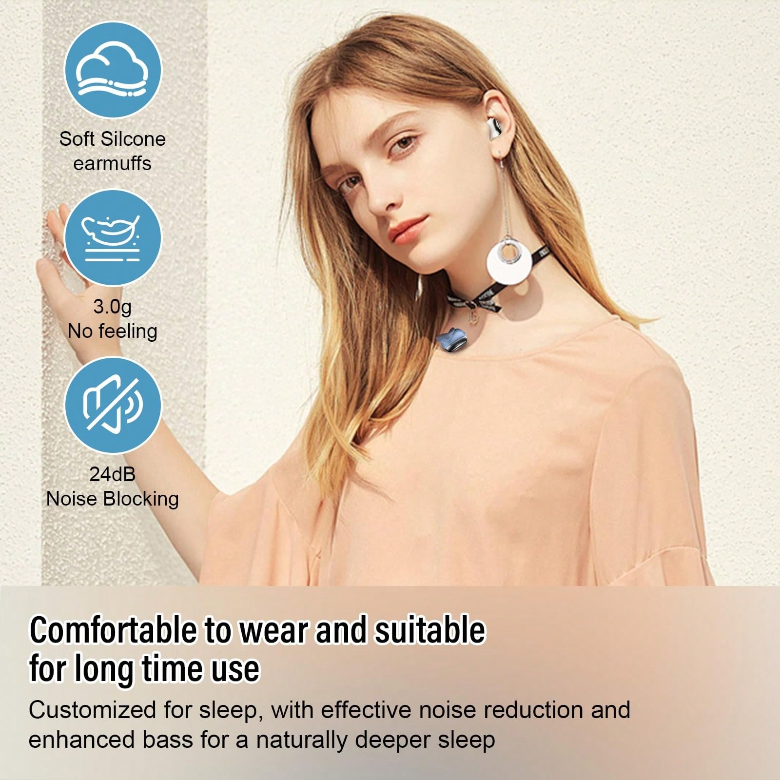 Sleep Earbuds Bluetooth 5.4 In – обзор и цена Earbuds Charging Case