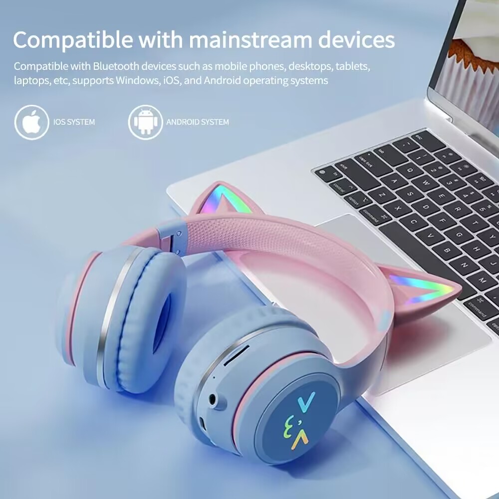 RGB Glow Earphones Wireless Ea – обзор и цена Gaming Headset Rgb