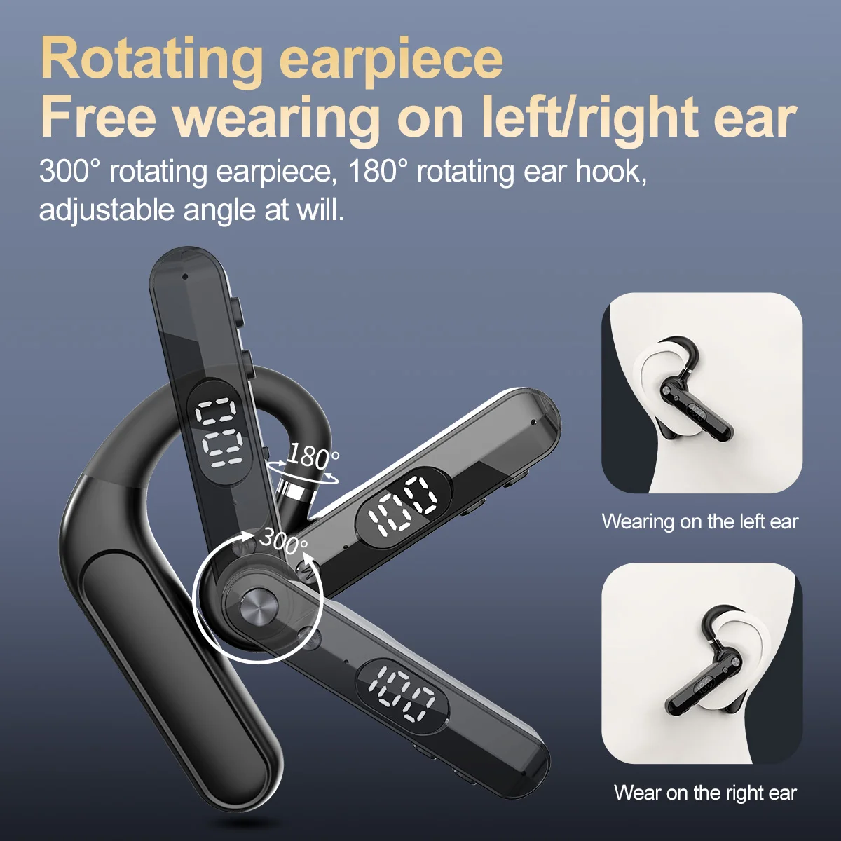 Wireless Bluetooth Headphones  – обзор и цена Noise Cancelling Headphone