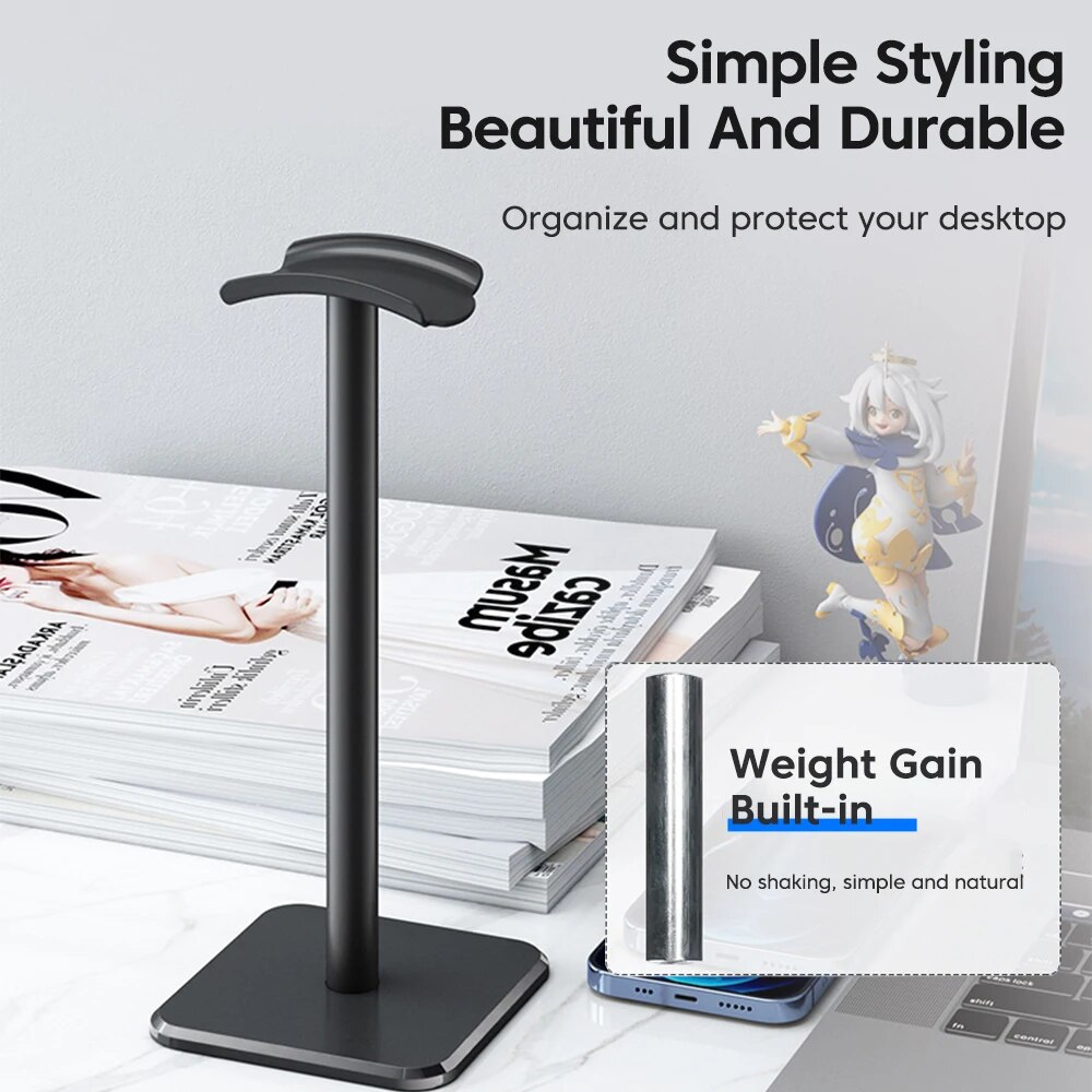 Universal Headphone Stand Alum – обзор и цена Headphone Stand Desk