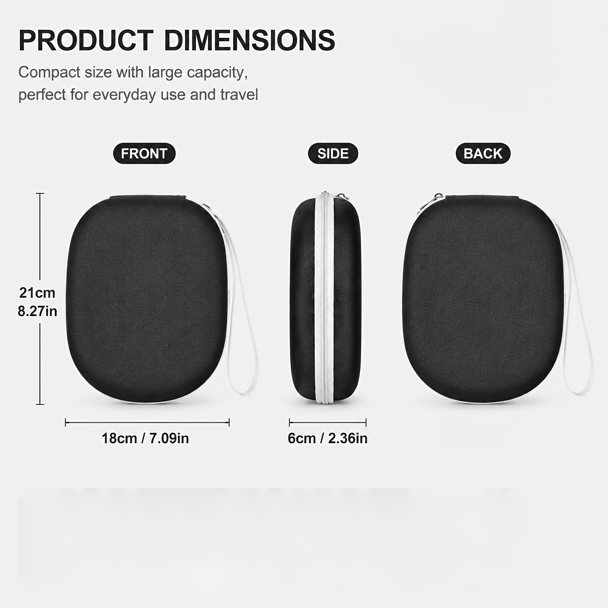Portable Headphone Storage Cas – обзор и цена Headphone Case Hard