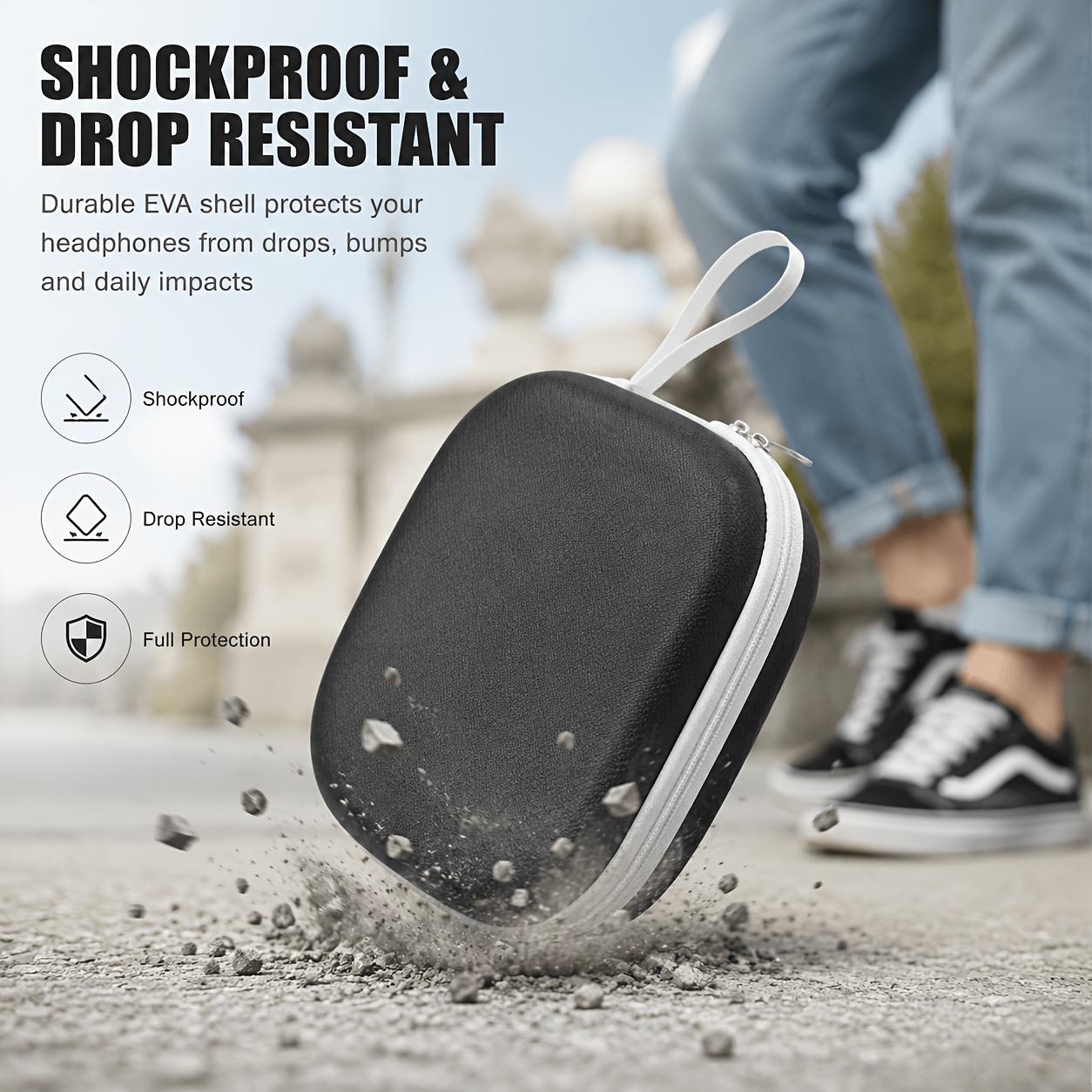 Portable Headphone Storage Cas – обзор и цена Headphone Case Hard