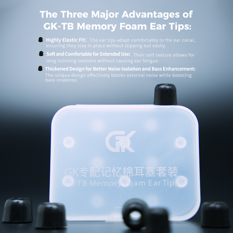 GK-TB 3Pair(6pcs) Noise Isolat – обзор и цена Earphone Foam Tip
