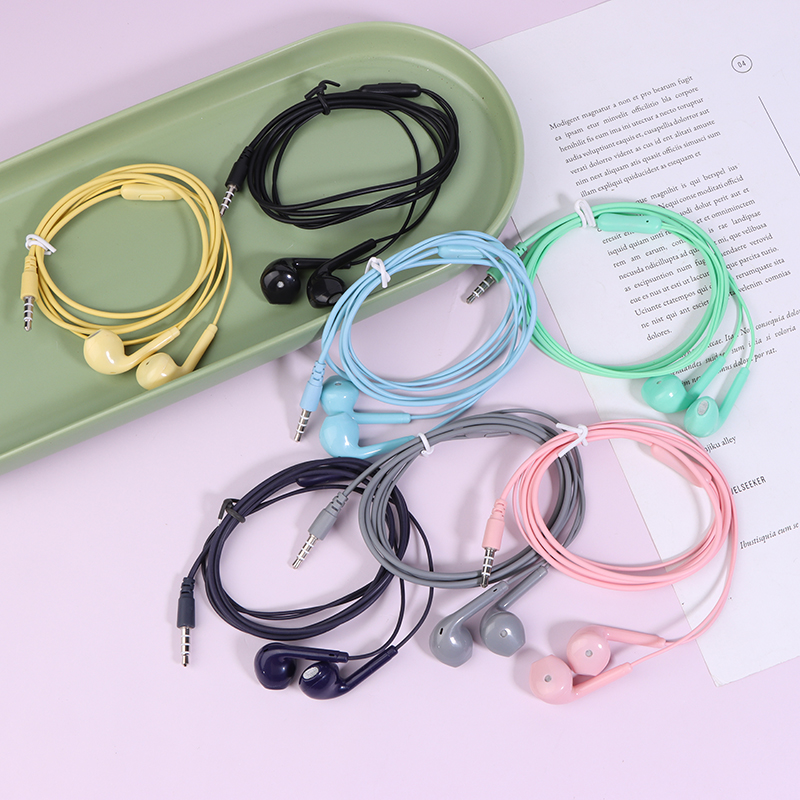 U19 Smooth Surface Wired Earph – обзор и цена Wired Earphone Mic