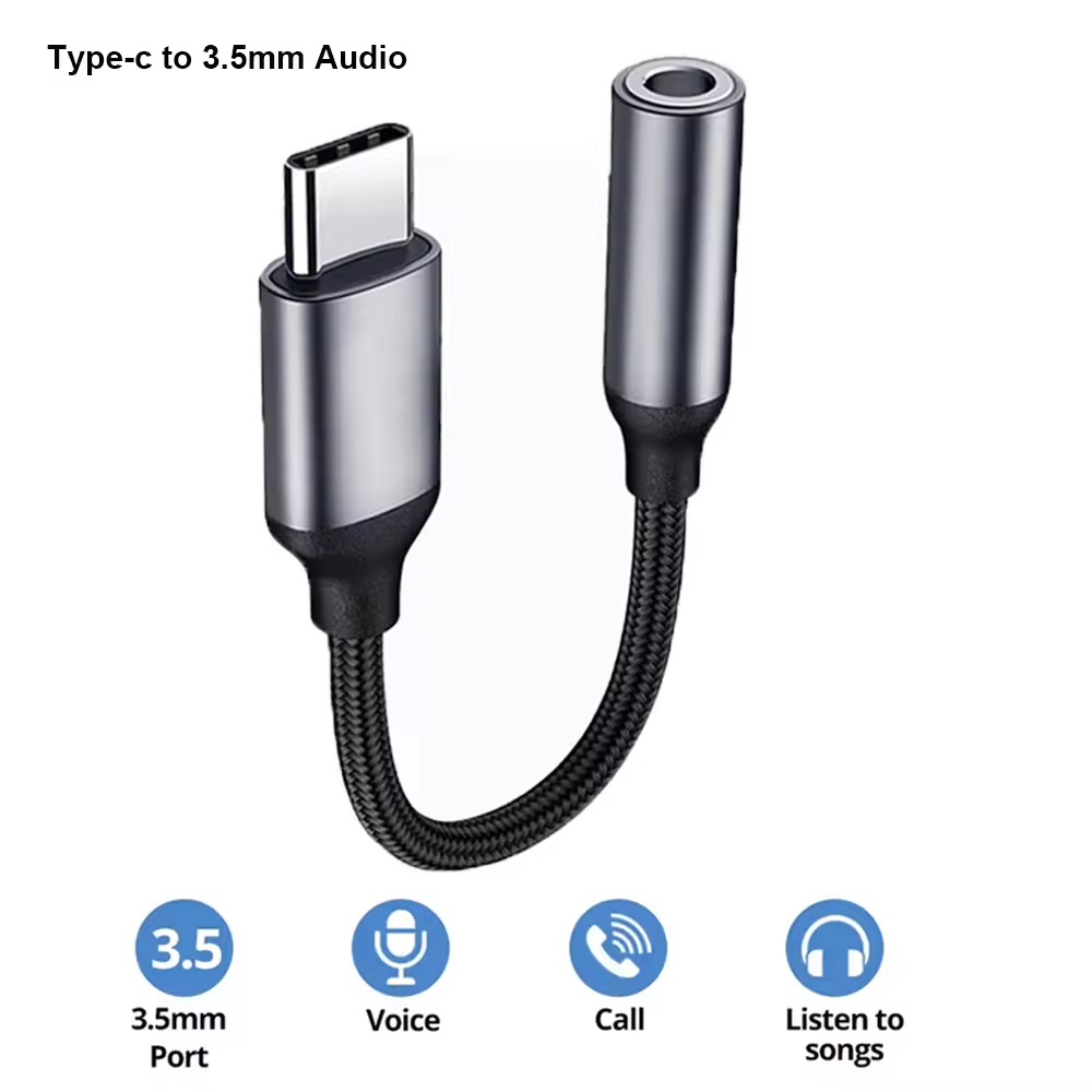 USB C 3.5mm Audio Adapter USB  – обзор и цена Audiophile Headphone Wired