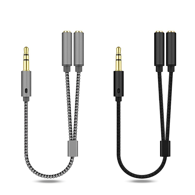 1PCS 3.5mm Audio Splitter Y Ja – обзор и цена Earphone Splitter Jack