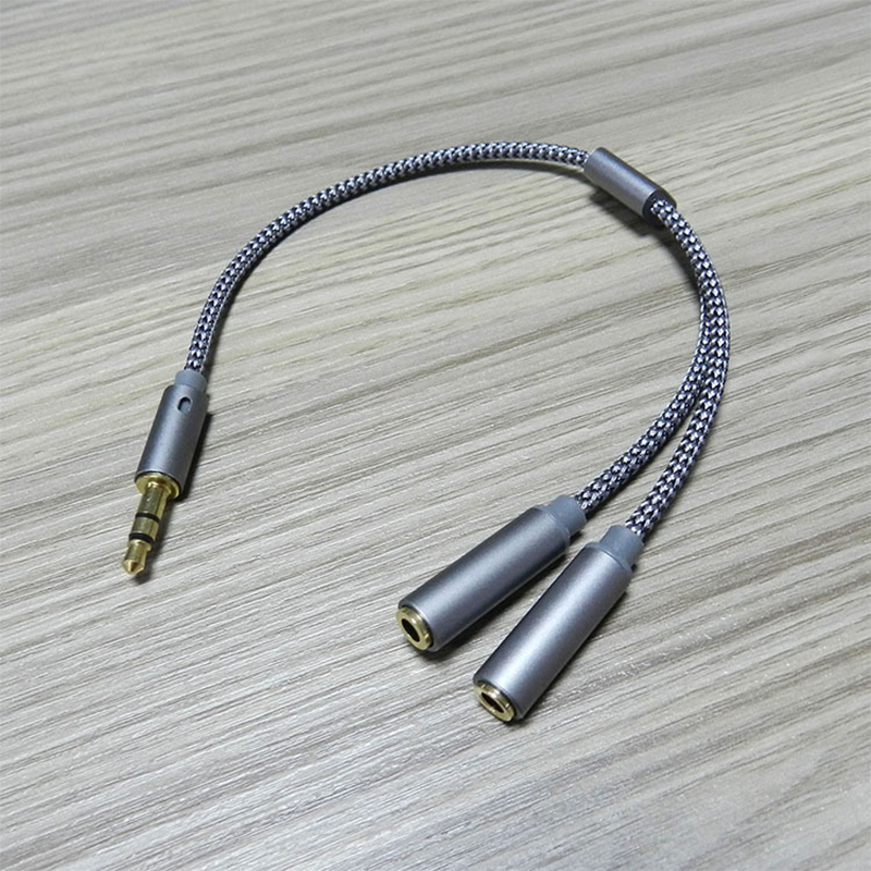 1PCS 3.5mm Audio Splitter Y Ja – обзор и цена Earphone Splitter Jack