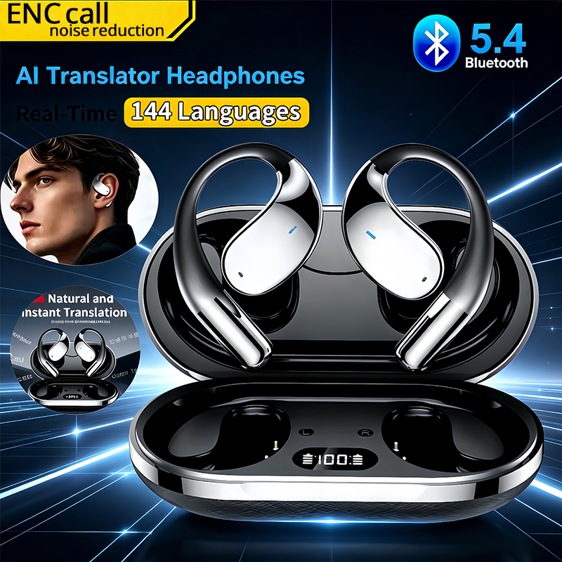 2026 New AI Translation Earbud – обзор и цена Earbuds Charging Case