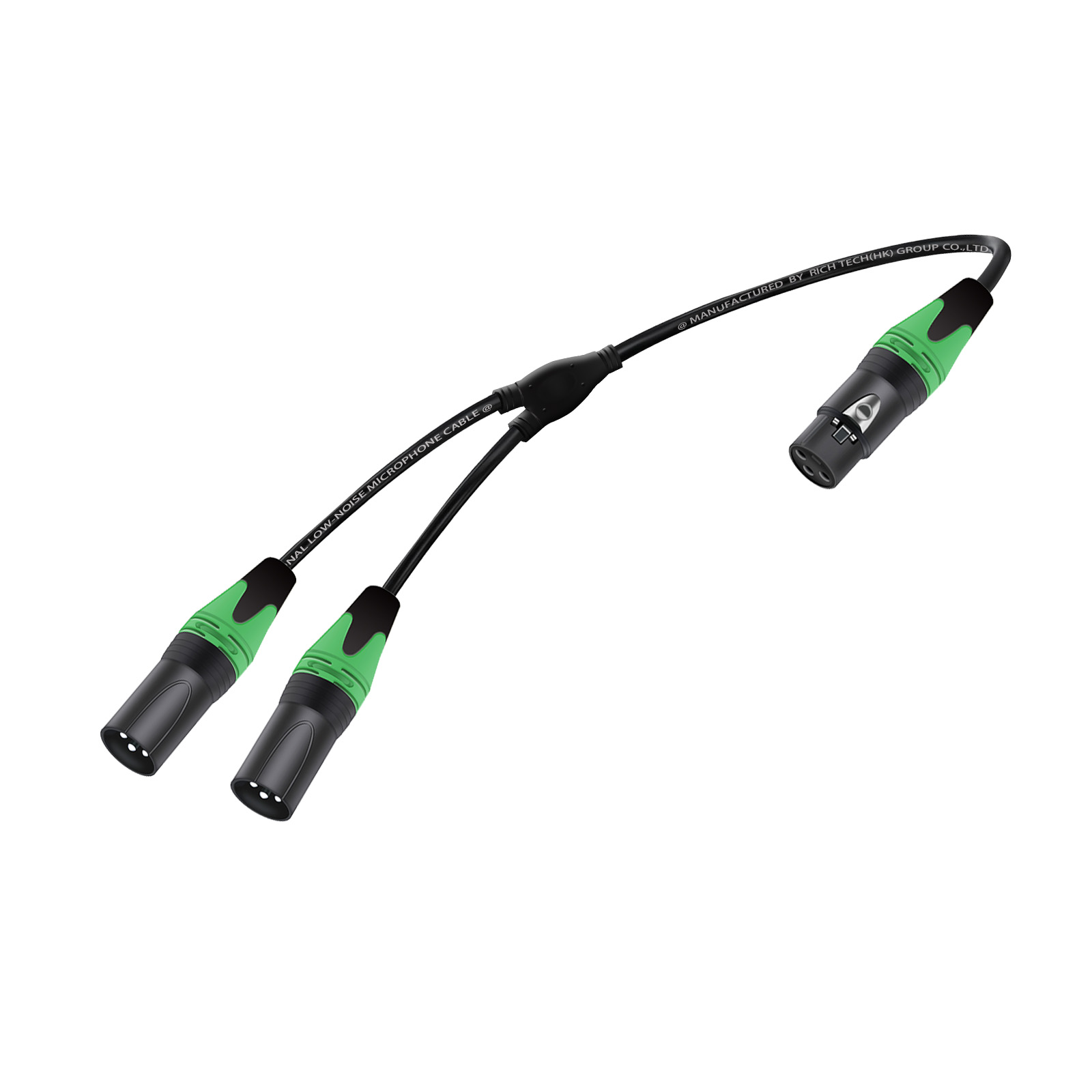 XLR Splitter Audio Cable,3Pins – обзор и цена Audio Splitter Y