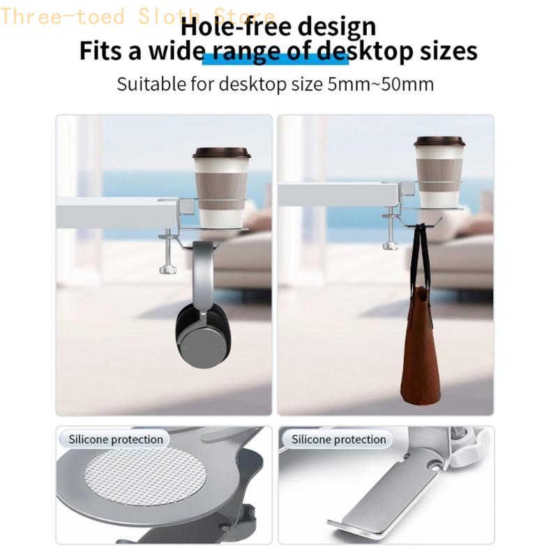 Desk Mount Aluminum Cup Organi – обзор и цена Headphone Stand Desk