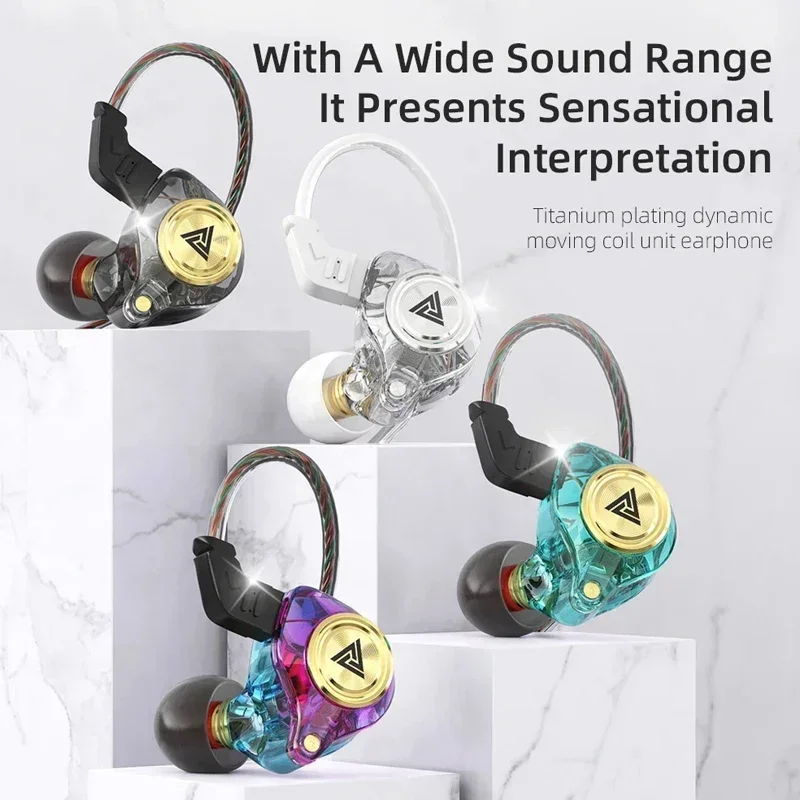 QKZ AK3 FiLe Wired Earphone wi – обзор и цена Noise Cancelling Headphone