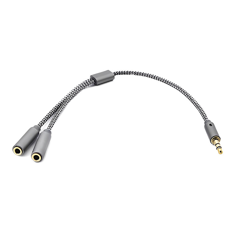 3.5mm Audio Splitter Y Jack 1  – обзор и цена Earphone Splitter Jack