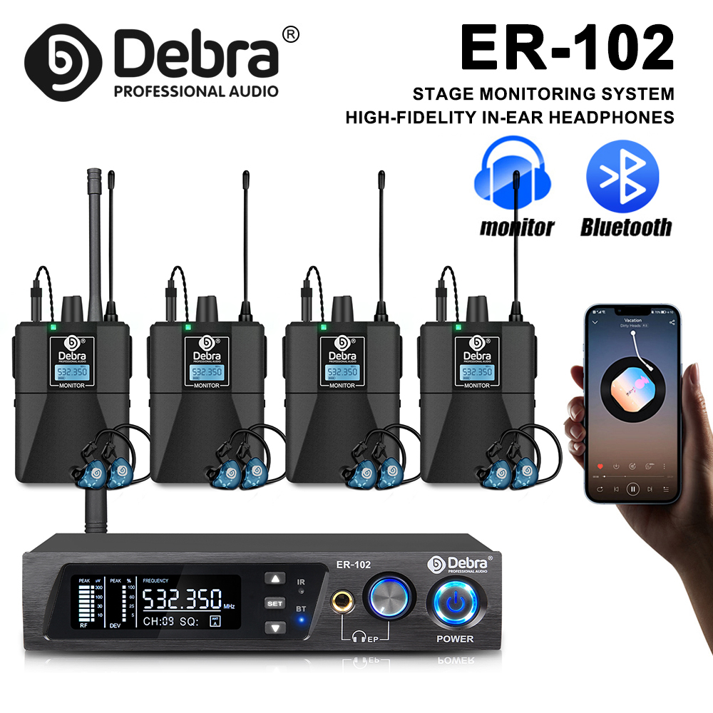 Debra ER-102 UHF IEM In Ear St – обзор и цена In Ear Monitor Iem