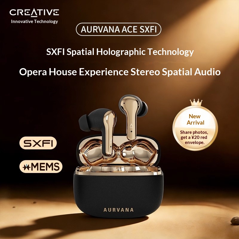 New Creative ACE SXFI TWS Earp – обзор и цена Wireless Earbuds Tws